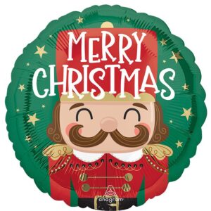 18'' Μπαλόνι ''Merry Christmas'' Καρυοθραύστης