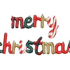 Μπαλόνια candy φράση ''Merry Christmas'' 143x25cm