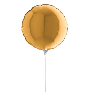 10" Mini Shape μπαλόνι Χρυσό
