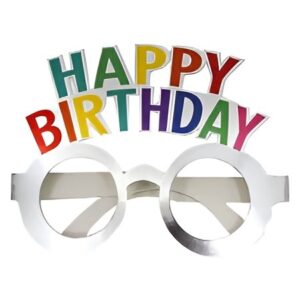 Χάρτινα Γυαλιά Happy Birthday (4 τεμ)