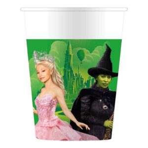 Χάρτινα Ποτήρια Wicked (8 τεμ)