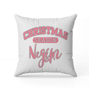 Μαξιλάρι Χριστουγεννιάτικο – Christmas Season με όνομα