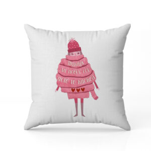 Μαξιλάρι Χριστουγεννιάτικο – Μακάρι να Ήσουν Εδώ (Κασκόλ)