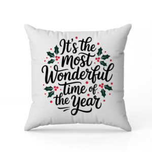 Μαξιλάρι Χριστουγεννιάτικο – Most Wonderful Time