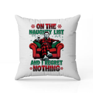 Μαξιλάρι Χριστουγεννιάτικο – Naughty List Approved