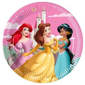 Πιάτα γλυκού Πριγκίπισσες Create Your World (8 τεμ)