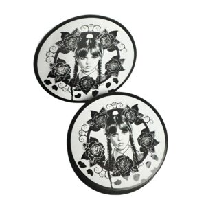 Πιάτα πάρτυ - Wednesday Addams (8 τεμ)