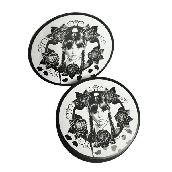 Πιάτα πάρτυ - Wednesday Addams (8 τεμ)