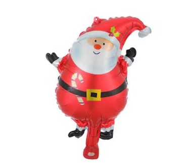 Junior Shape Μπαλόνι Χαμογελαστός Άγιος Βασίλης