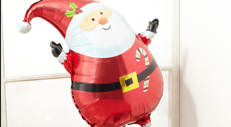 Junior Shape Μπαλόνι Χαμογελαστός Άγιος Βασίλης - Image 3