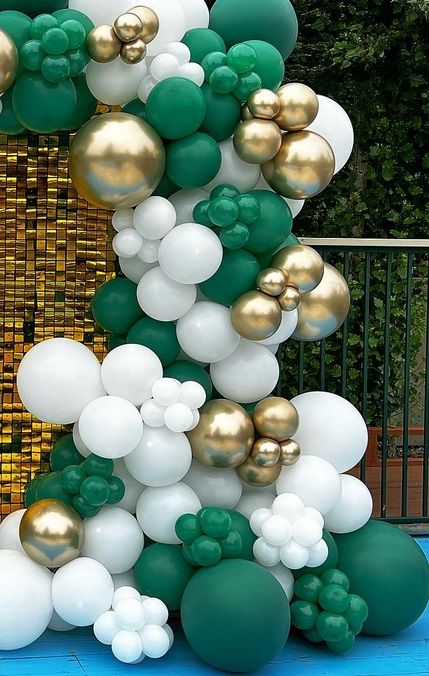 Forest Green λάτεξ Μπαλόνι - Image 3