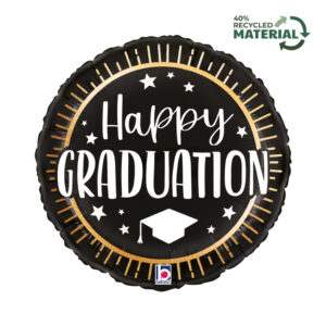 18'' Μπαλόνι Στρογγυλό Happy Graduation