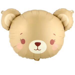 22'' Μπαλόνι Μπεζ Αρκουδάκι