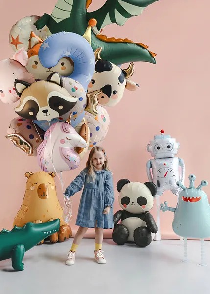 23'' Μπαλόνι Γαλάζιος Εξωγήινος - Image 2