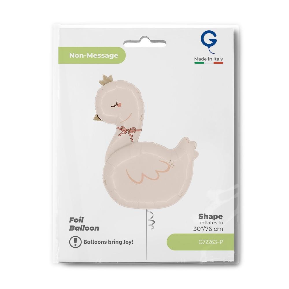 30'' Μπαλόνι Boho Κύκνος - Image 2