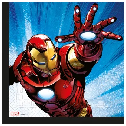 Χαρτοπετσέτες Avengers Evergreen (20 τεμ)
