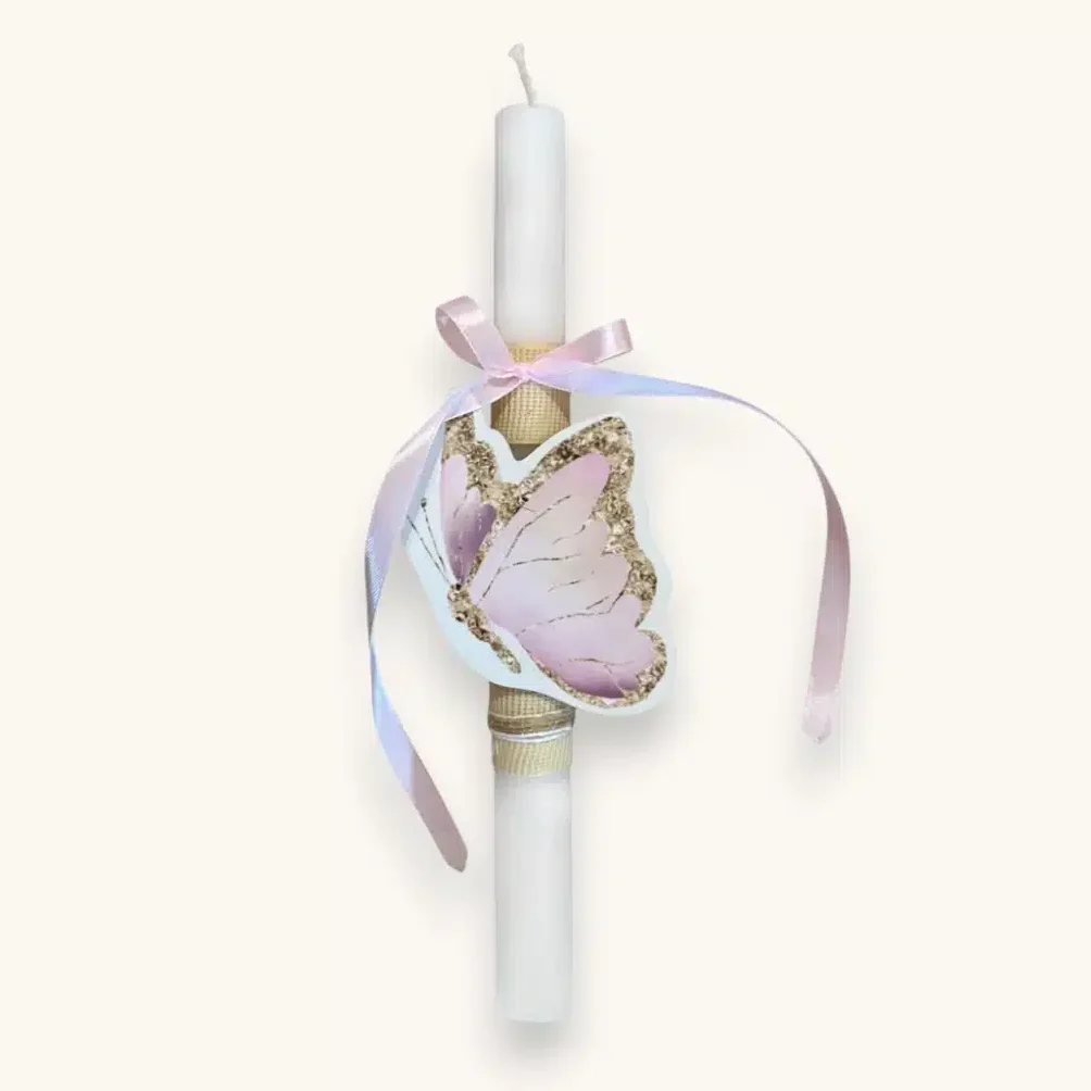 Λαμπάδα Πεταλούδα Αρωματική