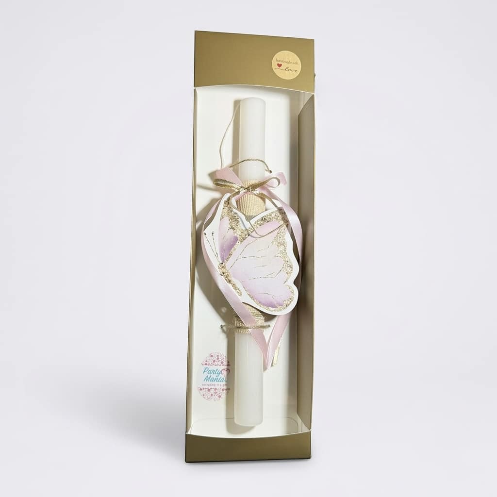 Λαμπάδα Πεταλούδα Αρωματική