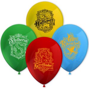 Λάτεξ μπαλόνια Harry Potter Hogwarts (8 τεμ)
