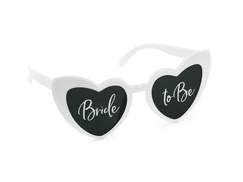 Λευκά Γυαλιά Καρδιά - Bride To Be
