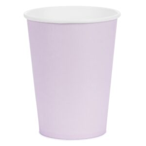 Λιλά Χάρτινα Ποτήρια (6 τεμ)