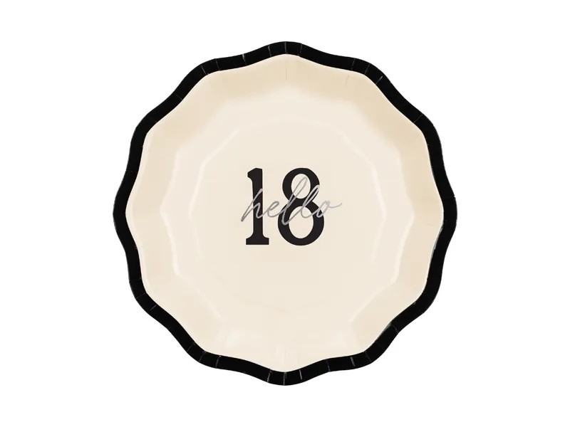 Πιάτα "Hello 18" (6 τεμ)