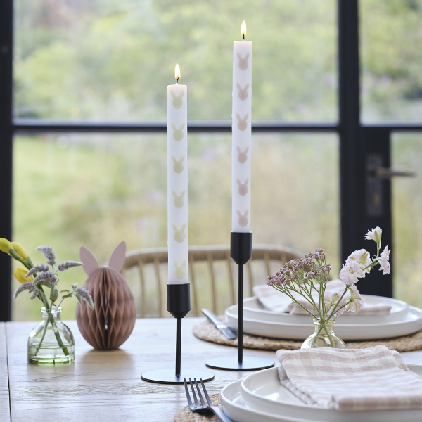 Σετ Λαμπάδες με κουνελάκια (2 τεμ) - Image 2