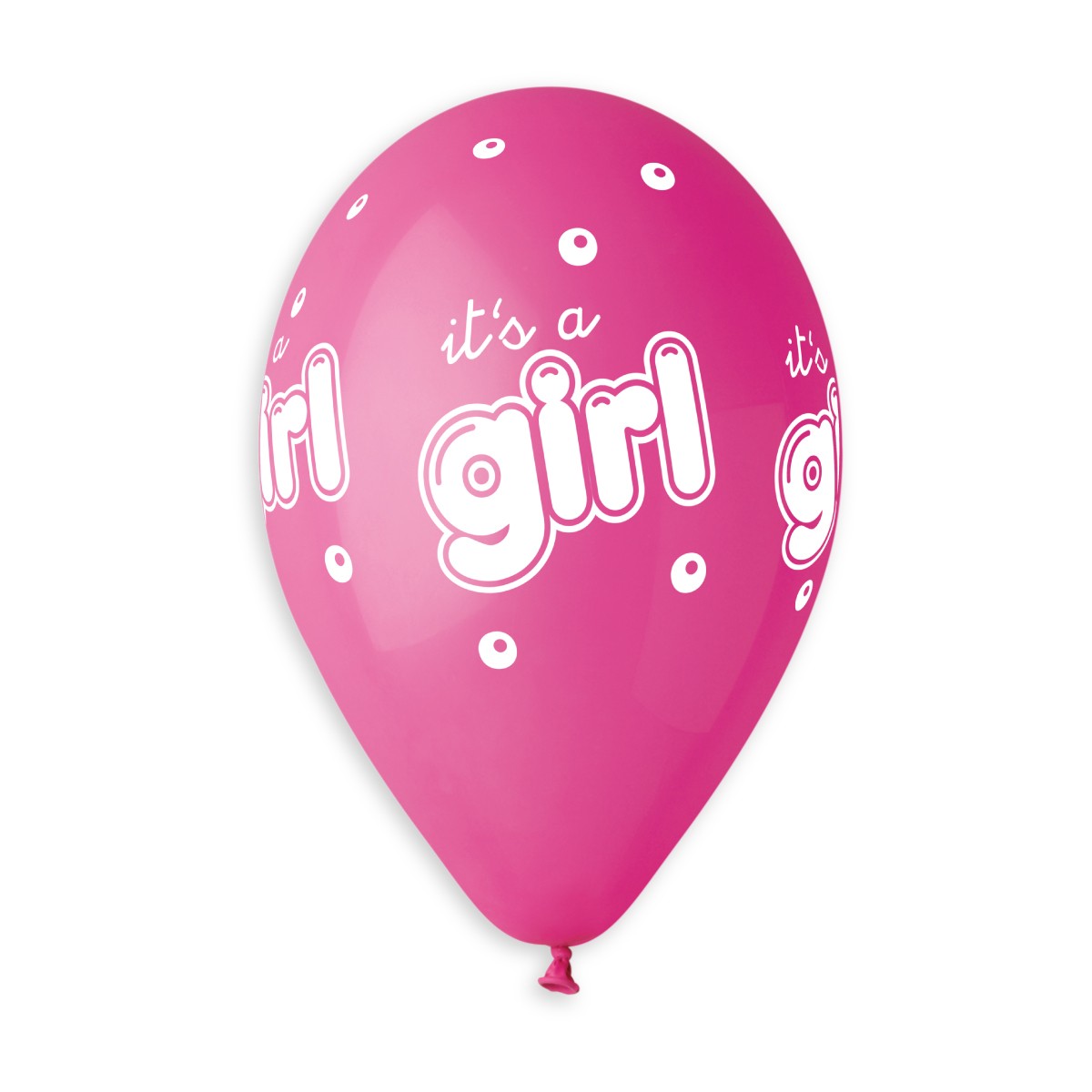 Λάτεξ Μπαλόνια It's A Girl Bubbles (25 τεμ) - Image 4