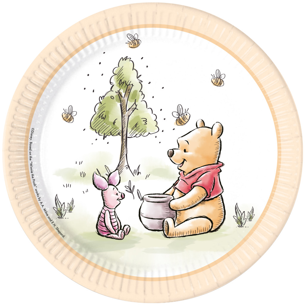 Πιάτα πάρτυ - Winnie the Pooh (8 τεμ)