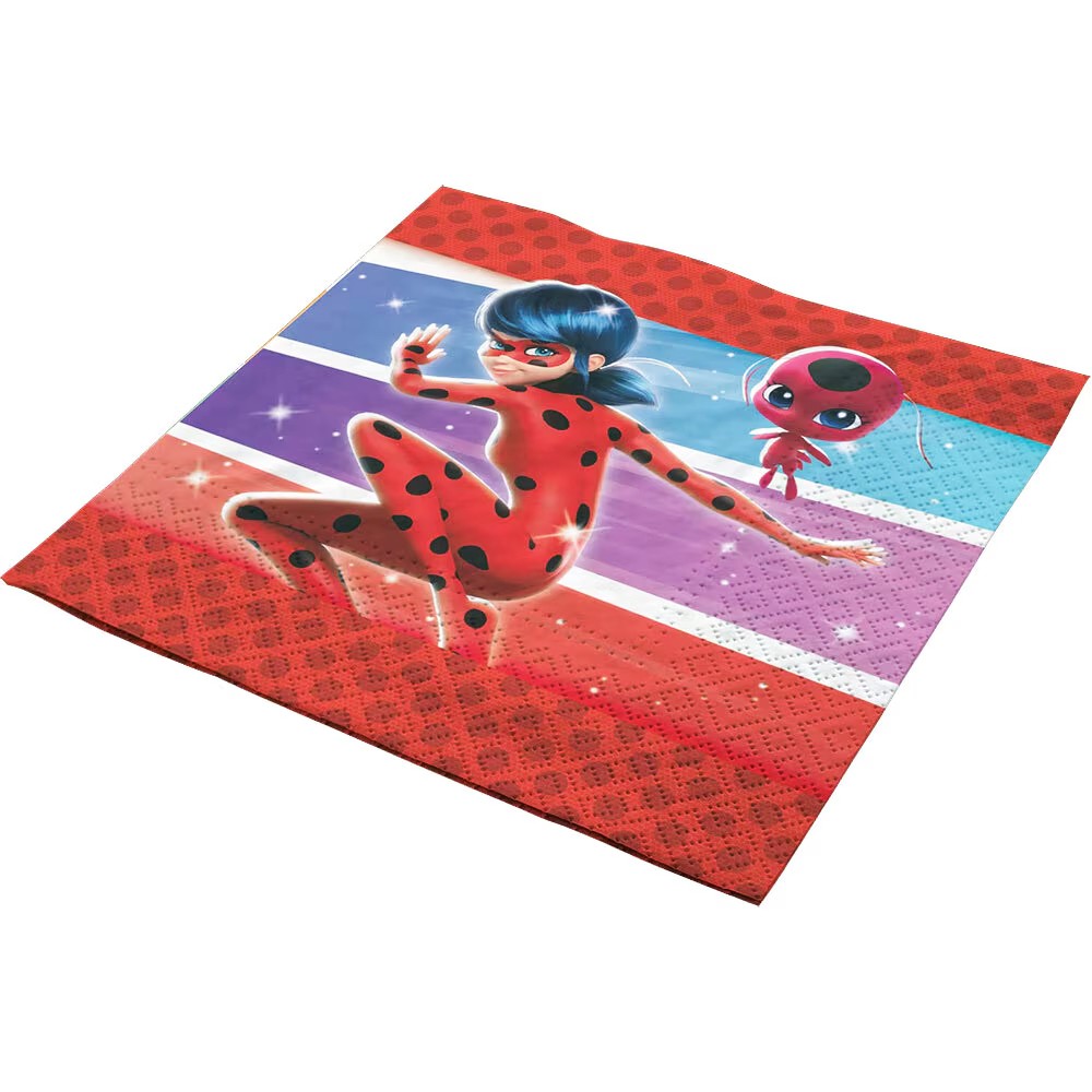 Χαρτοπετσέτες Miraculous Ladyybug (20 τεμ)