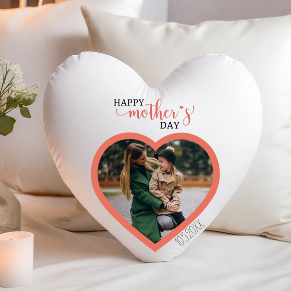 Μαξιλάρι Καρδιά Happy Mother’s Day