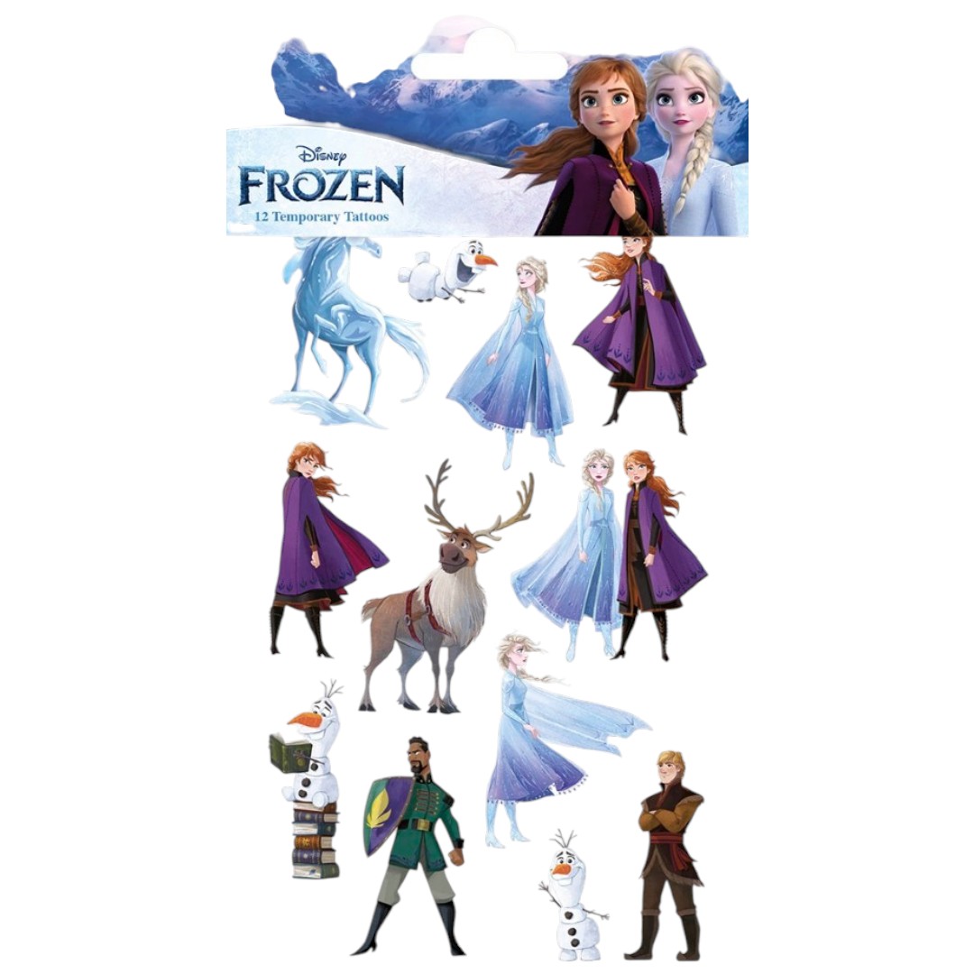 Παιδικά Τατουάζ Frozen (12 τεμ)