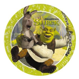 Χάρτινα Πιάτα Φαγητού - Shrek (8 τεμ)