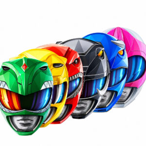 Χάρτινες Μάσκες – Power Rangers (6 Τεμ)