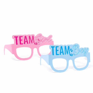Γυαλιά Χάρτινα - Team Girl & Boy (6 Τεμ)