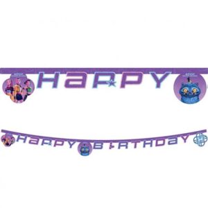 Γιρλάντα Happy Birthday - K-Pop Demon Hunters