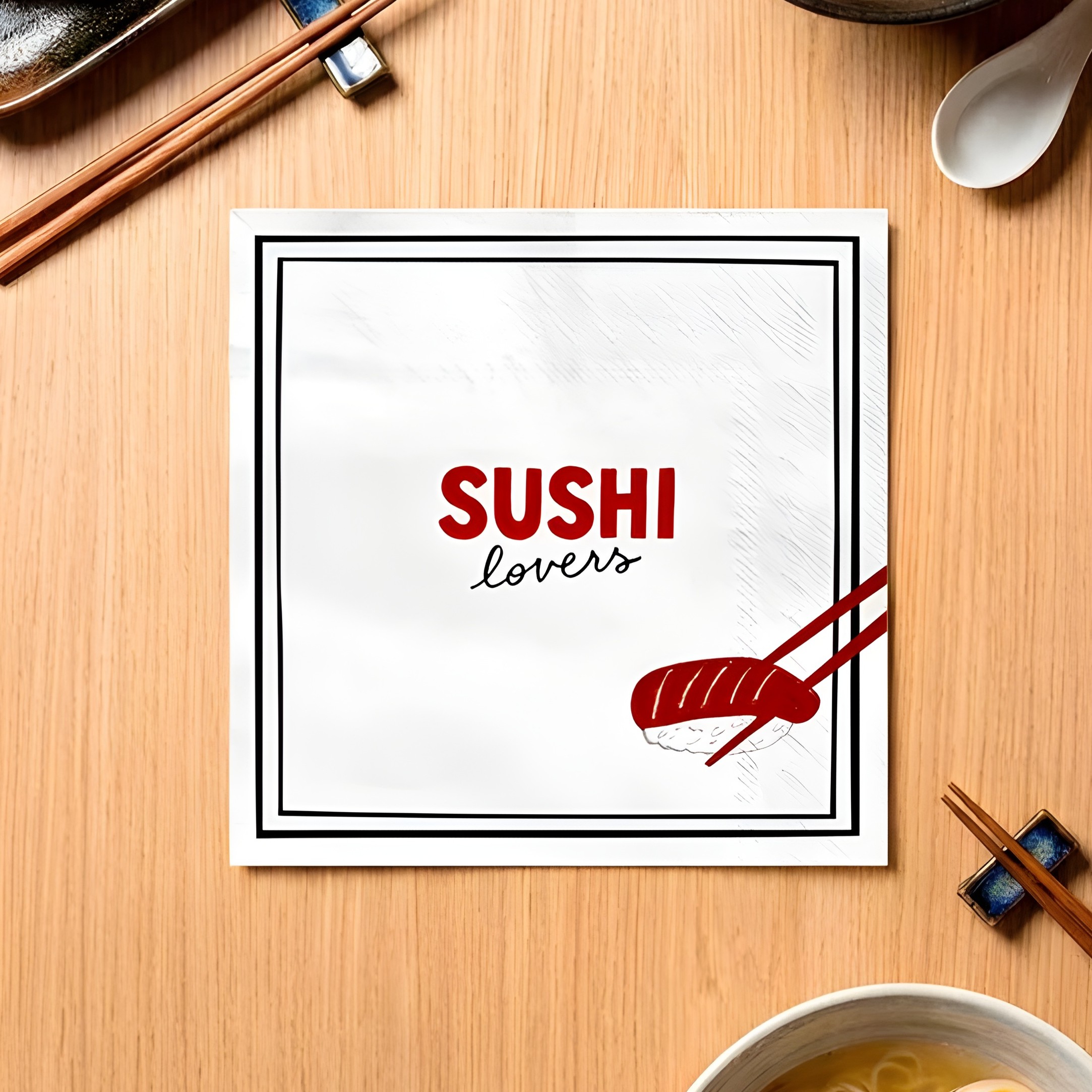 Χαρτοπετσέτες - Sushi Lovers (20 τεμ) - Image 2