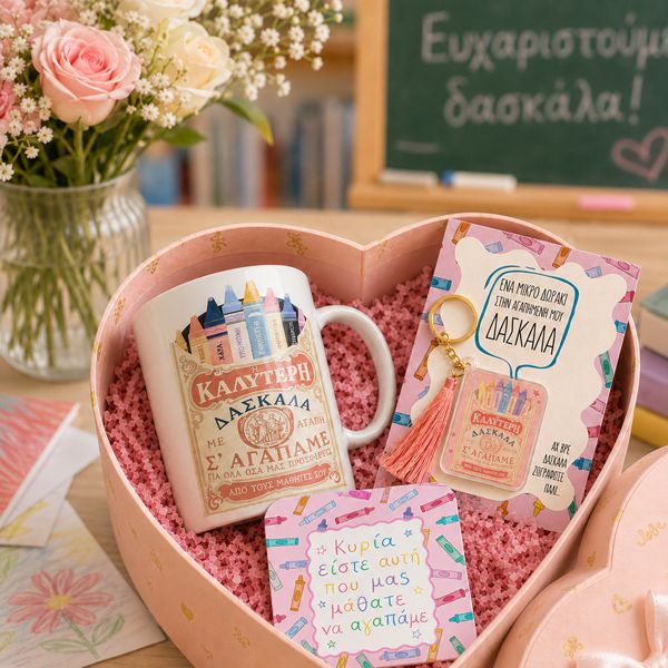 Τι δώρο να πάρεις στη δασκάλα ή τον δάσκαλο; 5 Προσωποποιημένες και οικονομικές ιδέες για να πεις "Ευχαριστώ"