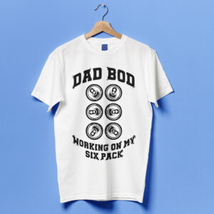 Μπλούζα για Μπαμπά – Dad Bod Six Pack