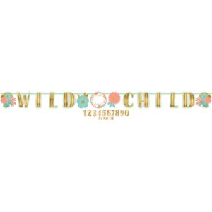 Boho Μπάνερ "Wild Child" 320cm