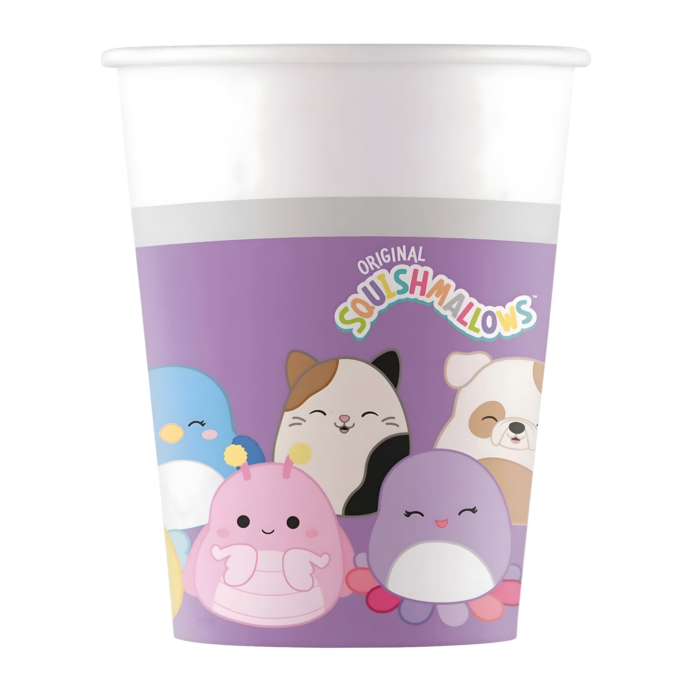 Χάρτινα Ποτήρια - Squishmallows (8 τεμ)