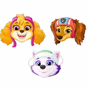 Χάρτινες Μάσκες - Paw Patrol (8 τεμ)