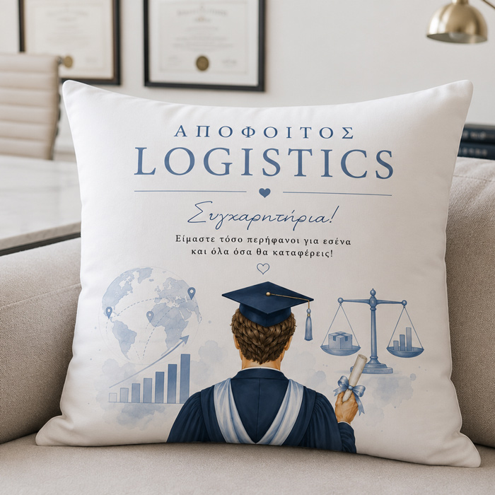 Μαξιλάρι Αποφοίτησης - Απόφοιτος Logistics