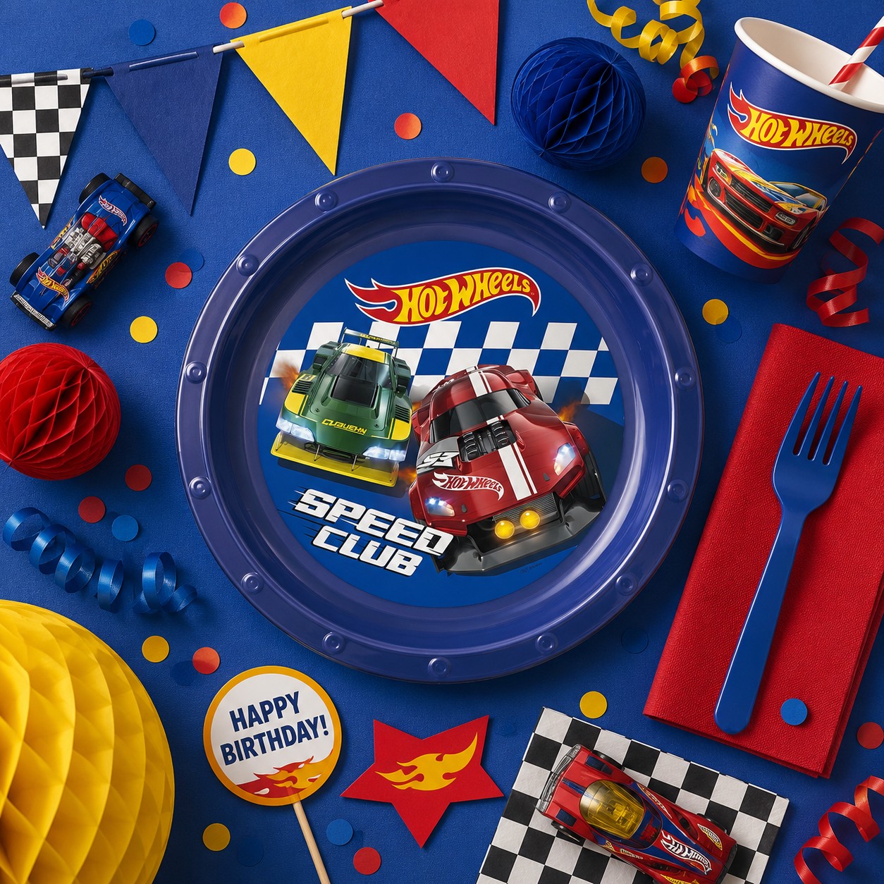 Πιάτο Πολλαπλών Χρήσεων - Hot Wheels (1 τεμ) - Image 2
