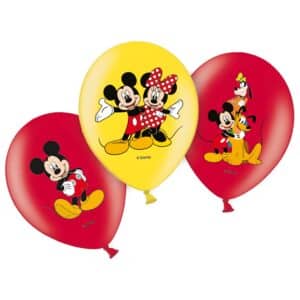 Σετ Μπαλόνια Mickey & Minnie Mouse (6 τεμ)