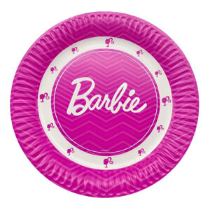 Χάρτινα Πιάτα Φαγητού - Barbie (8 τεμ)