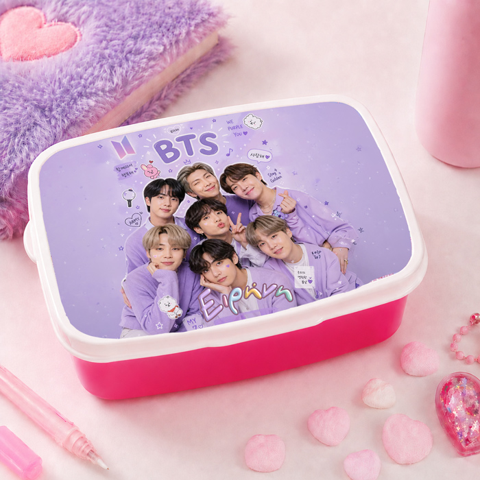Παιδικό Φαγητοδοχείο BTS Purple You