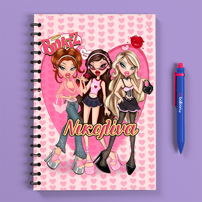 Προσωποποιημένο Τετράδιο Bratz