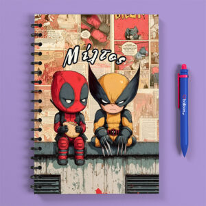 Προσωποποιημένο Τετράδιο - Deadpool Wolverine