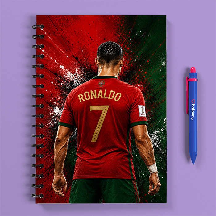 Προσωποποιημένο Τετράδιο - Ronaldo - Image 2